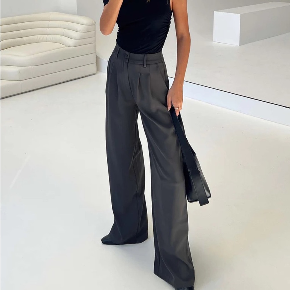 Princess Polly archer pants - slate